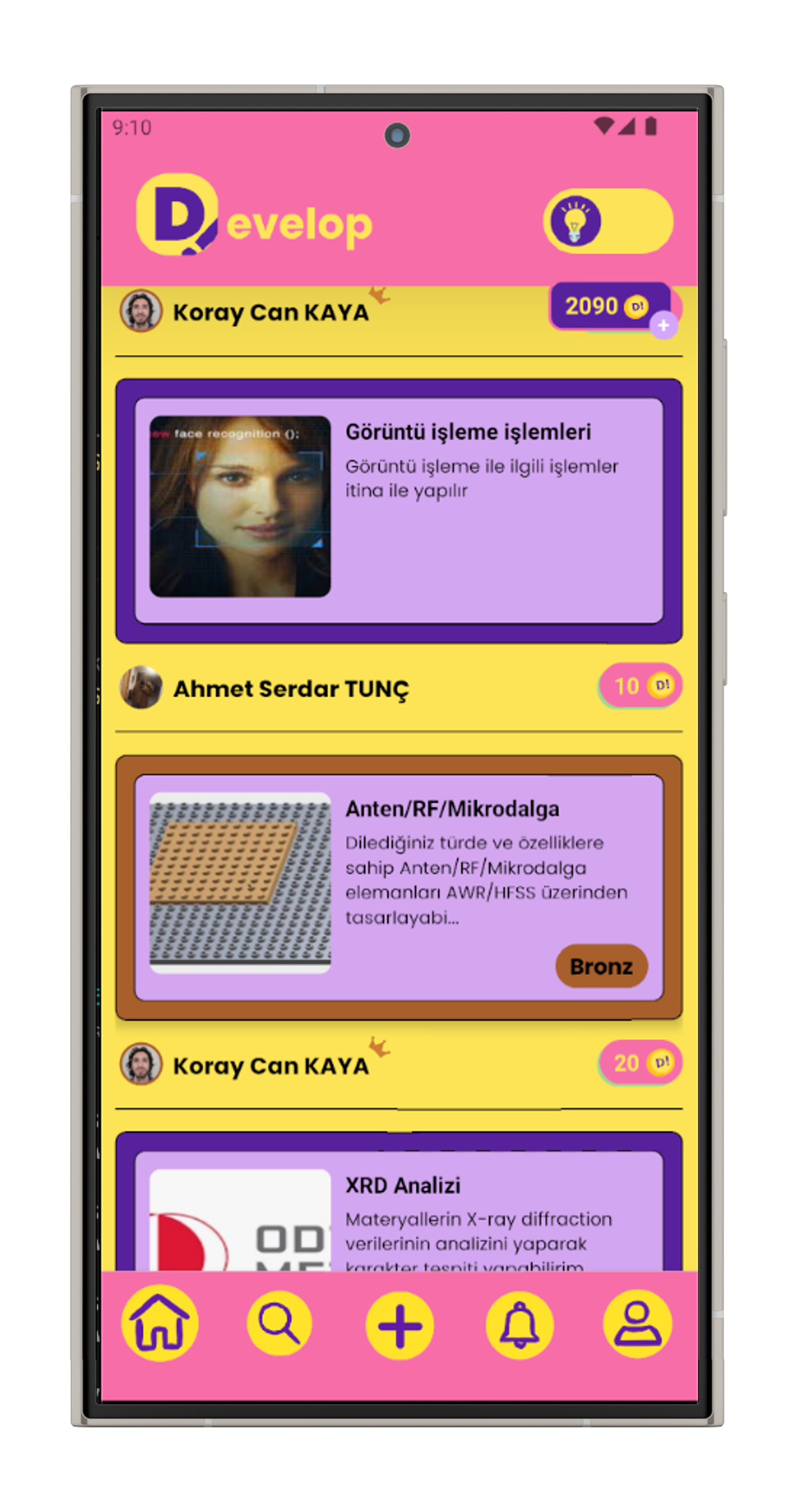 DEVELOP! App Screenshot 1